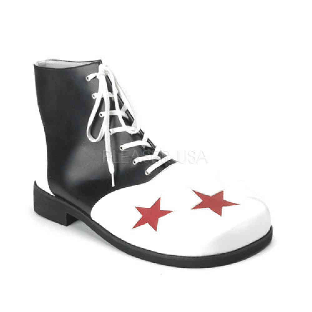 Funtasma - CLOWN-02 Niedrige Schuhe - Schwarz/Weiß